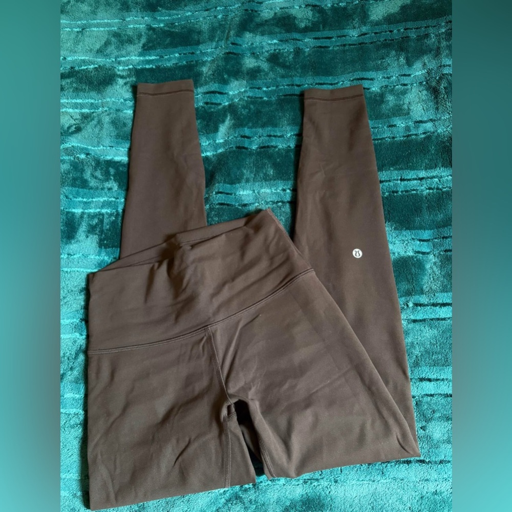 Lululemon Espresso High-Waisted Leggings